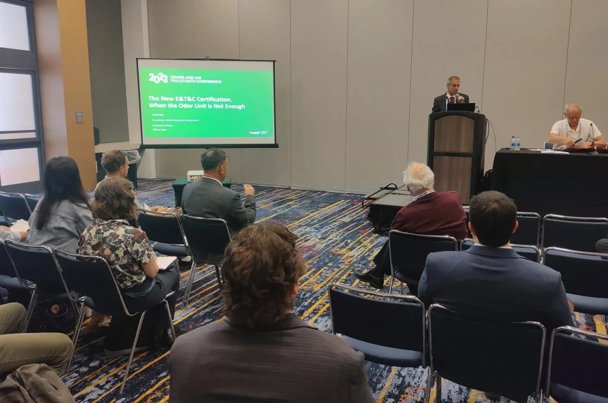 E&T&C Certification Unveiled at WEF Odors and Air Pollutants Conference 2023 in Charlotte, USA